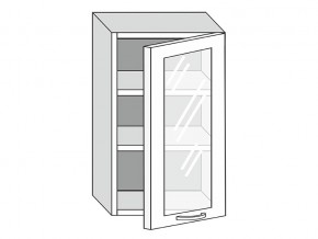 19.50.3 Шкаф настенный (h=913) на 500мм с 1-ой стекл. дверцей в Карталах - kartaly.магазин96.com | фото