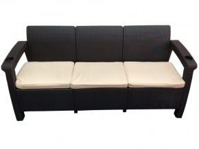 Диван Yalta Sofa 3 Set шоколадный в Карталах - kartaly.магазин96.com | фото