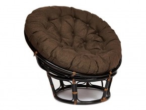 Кресло Papasan 23/01 W с подушкой Antique brown, ткань Коричневый в Карталах - kartaly.магазин96.com | фото