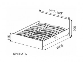 Кровать 1600х2000 ортопедическое основание в Карталах - kartaly.магазин96.com | фото