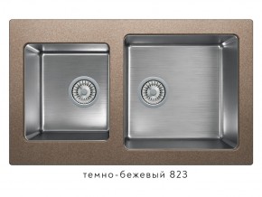 Мойка комбинированная Tolero twist TTS-840 Темно-бежевый 823 в Карталах - kartaly.магазин96.com | фото