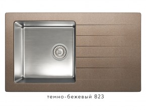 Мойка комбинированная Tolero twist TTS-860 Темно-бежевый 82 в Карталах - kartaly.магазин96.com | фото