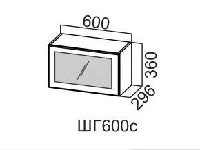 ШГ600с/360 Шкаф навесной 600/360 (горизонт. со стеклом) в Карталах - kartaly.магазин96.com | фото