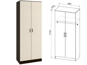 Шкаф 2 двери Ронда ШКР800.1 венге/дуб белфорт в Карталах - kartaly.магазин96.com | фото