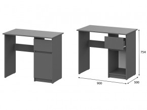 Стол письменный 900 Денвер Графит серый в Карталах - kartaly.магазин96.com | фото
